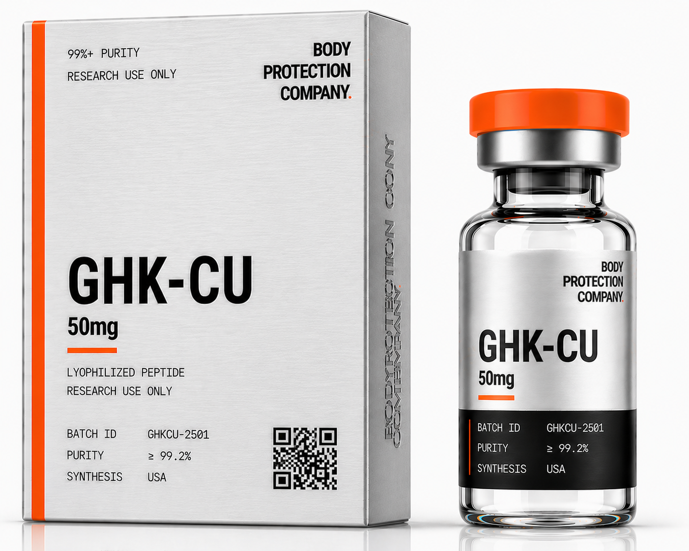 GHK-Cu Body Protection Company product mockup